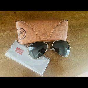 Authentic Unisex black Rayban